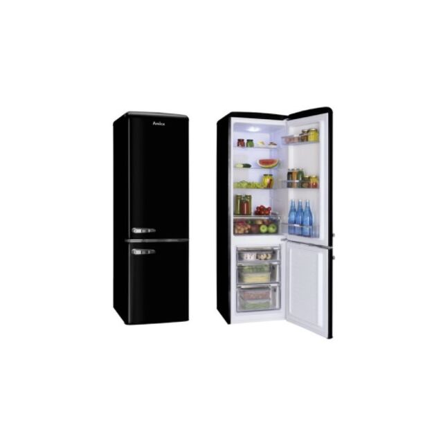 Amica FKR29653B 55cm Freestanding Static 60/40 Fridge Freezer