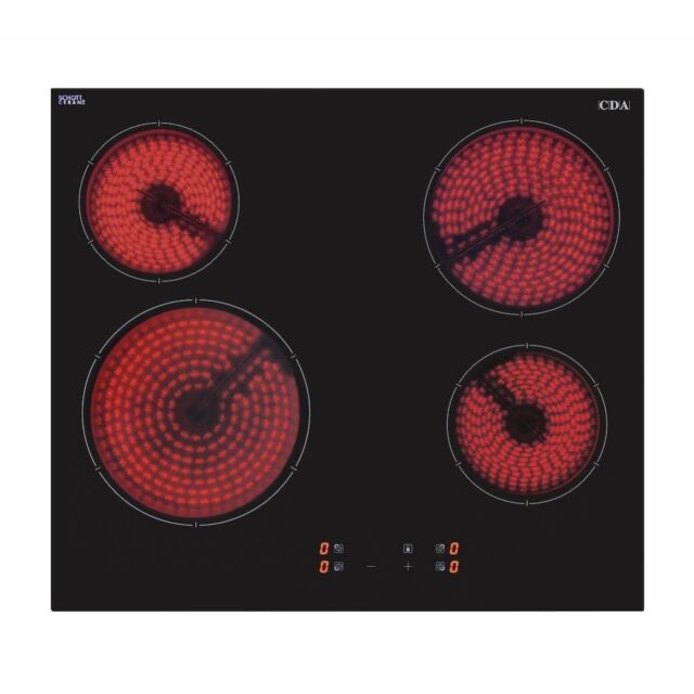 CDA HC6621FR Four Zone Ceramic Hob