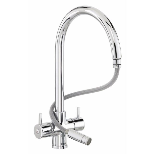 CDA TC56CH Monobloc Tap with Pull-Out Spout