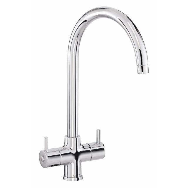 CDA TF55CH Contemporary Monobloc Filter Tap with Swan Neck Spout