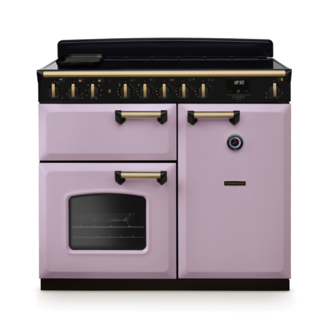 Rangemaster CLDL100EIPHTH/AB1 Classic Deluxe 100 Induction Range Cooker - Heather - A Rated