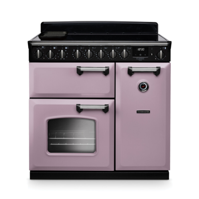 Rangemaster CLDL90EIPHTH/CM1 Classic Deluxe 90 Induction Range Cooker - Heather - A Rated