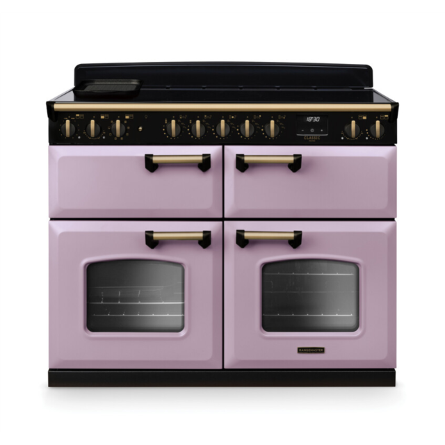 Rangemaster CLDLB110EIPHTH/AB1 Classic Deluxe 110 Induction Range Cooker - Heather - A Rated