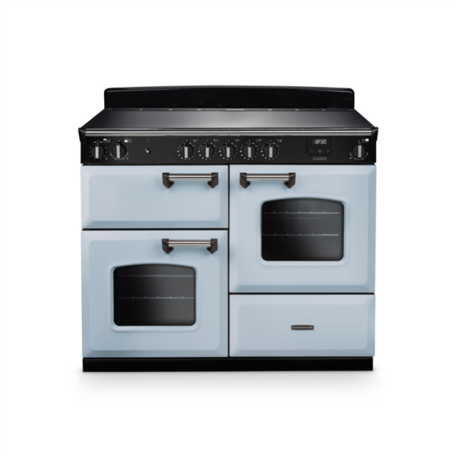 Rangemaster CLO110EIPMSB/CM1 Classic 110 Induction Range Cooker - Misty Blue - A Rated