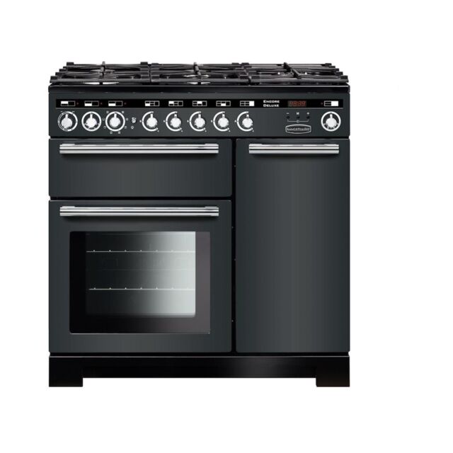Rangemaster EDL90DFFSL/C Encore Deluxe 90 Dual Fuel Range Cooker