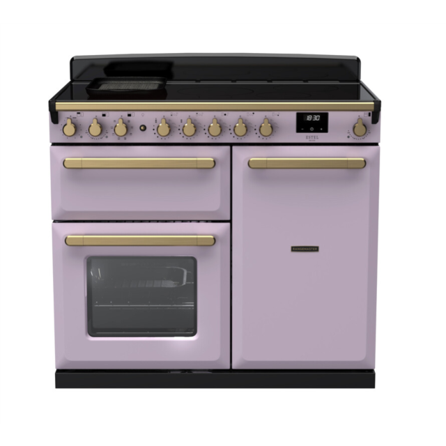 Rangemaster ESDL100EIPHTH/AB1 Estel Deluxe 100 Induction Range Cooker - Heather - A Rated