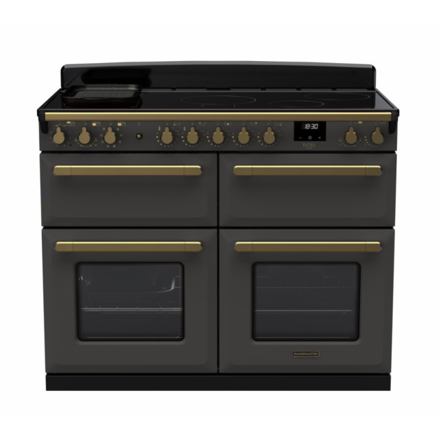 Rangemaster ESDLB110EIPSLT/AB1 Estel Deluxe 110 Induction Range Cooker - Slate - A Rated
