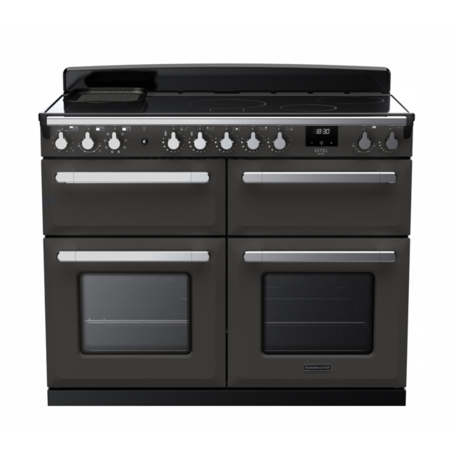 Rangemaster ESDLB110EIPSLT/CM1 Estel Deluxe 110 Induction Range Cooker - Slate - A Rated