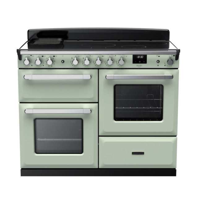 Rangemaster ESDLO110EIPMNT/CM1 Estel Deluxe 110 Induction Range Cooker - Mint - A Rated