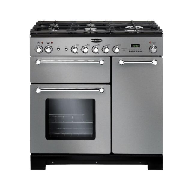Rangemaster KCH90DFFSS/C 90cm Dual Fuel Range Cooker