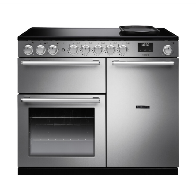 Rangemaster NEX100EISTST/CM1 Nexus 100 Induction Range Cooker - Stainless Steel - A Rated