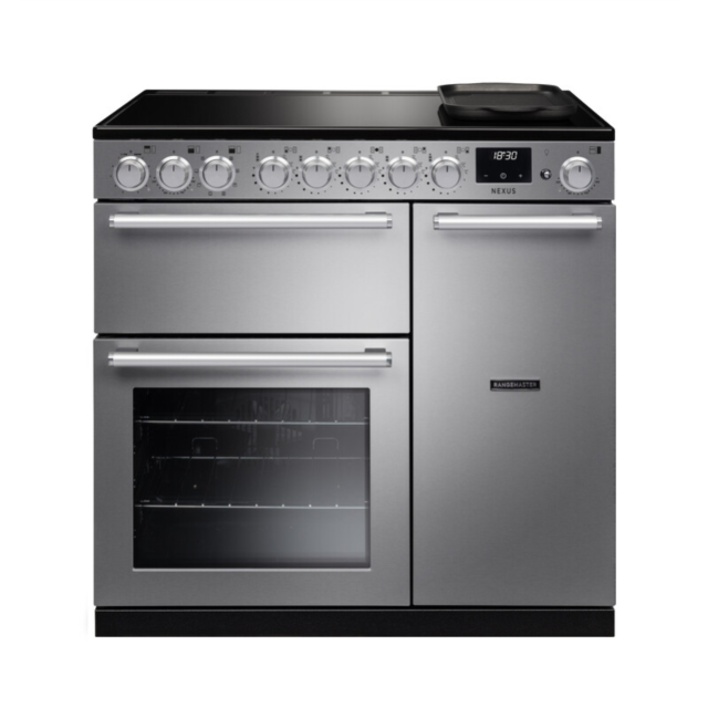 Rangemaster NEX90EISTST/CM1 Nexus 90 Induction Range Cooker - Stainless Steel - A Rated