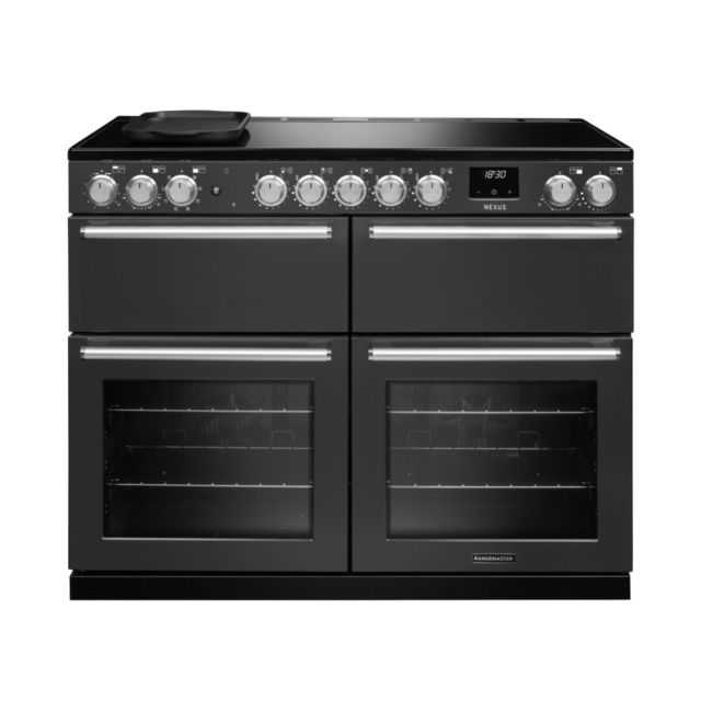 Rangemaster NEXB110EIPSLT/CM1 Nexus 110 Induction Range Cooker - Slate - A Rated