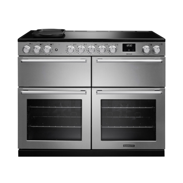 Rangemaster NEXB110EISTST/CM1 Nexus 110 Induction Range Cooker - Stainless Steel - A Rated