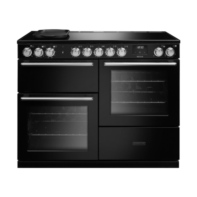Rangemaster NEXO110EIPCBL/CM1 Nexus 110 Induction Range Cooker - Charcoal Black - A Rated