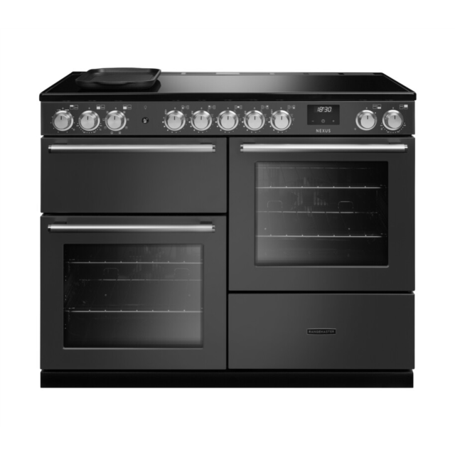Rangemaster NEXO110EIPSLT/CM1 Nexus 110 Induction Range Cooker - Slate - A Rated