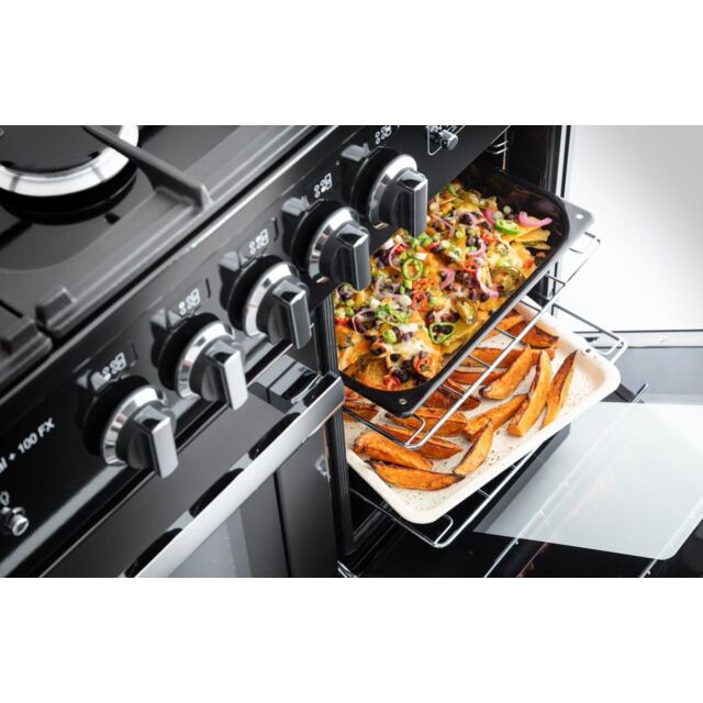 Rangemaster PROPL100FXDFFGB/C 100cm Dual Fuel Range Cooker