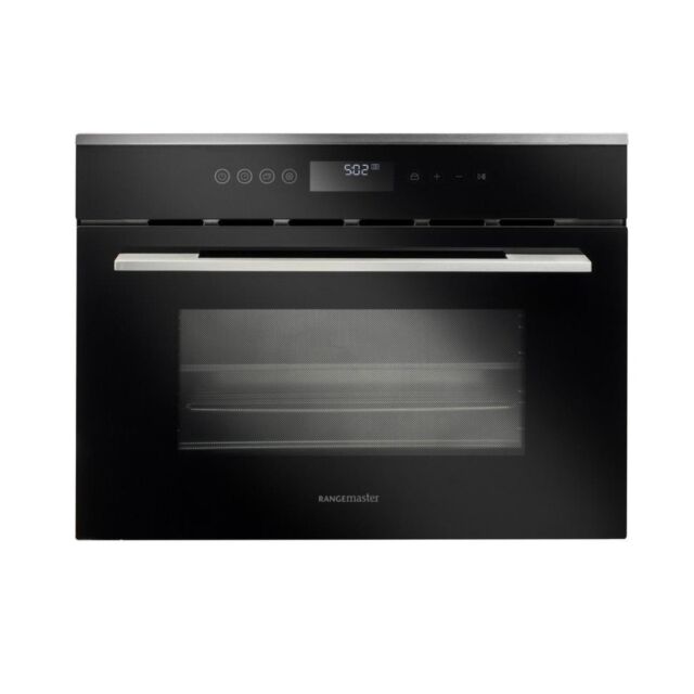Rangemaster RMB45SCBL/SS 45cm Built-In Steam Combi Oven
