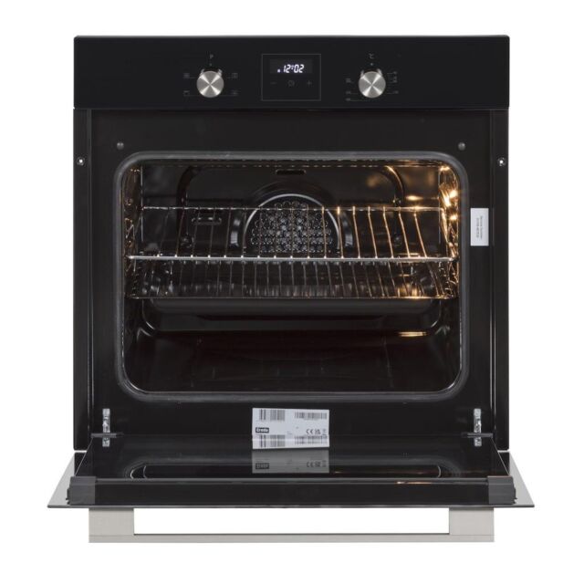Creda C60BIFBL Built In or Under Single Electric Fan Oven