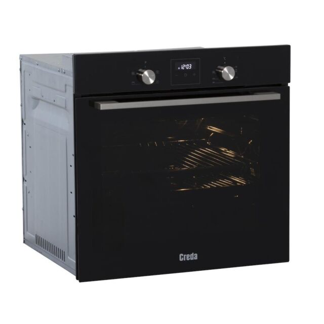 Creda C60BIFBL Built In or Under Single Electric Fan Oven