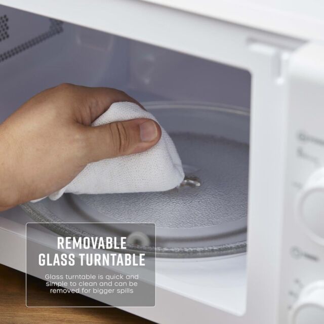 Swan SM4420WHT 20L 700W Manual Microwave - White
