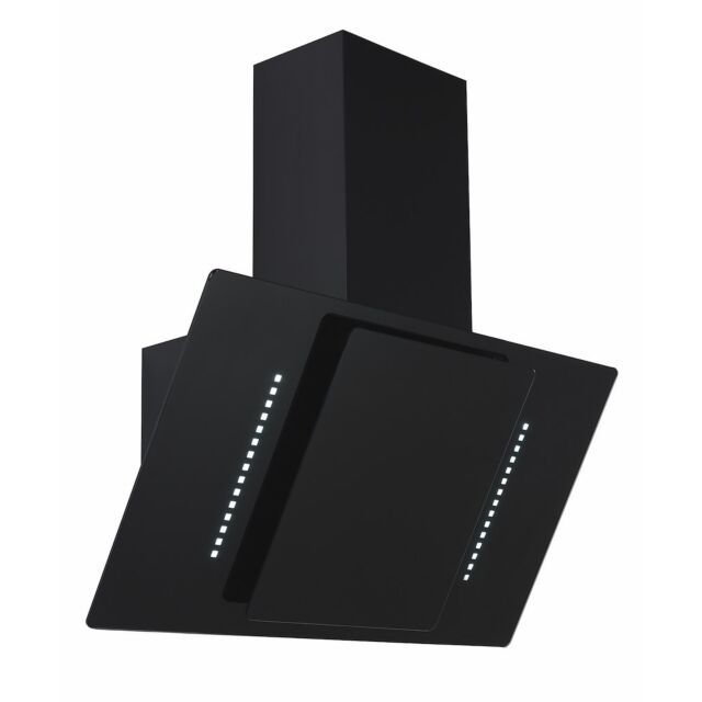 Lifestyle LSHDANWH70B 70cm Angled Chimney Hood