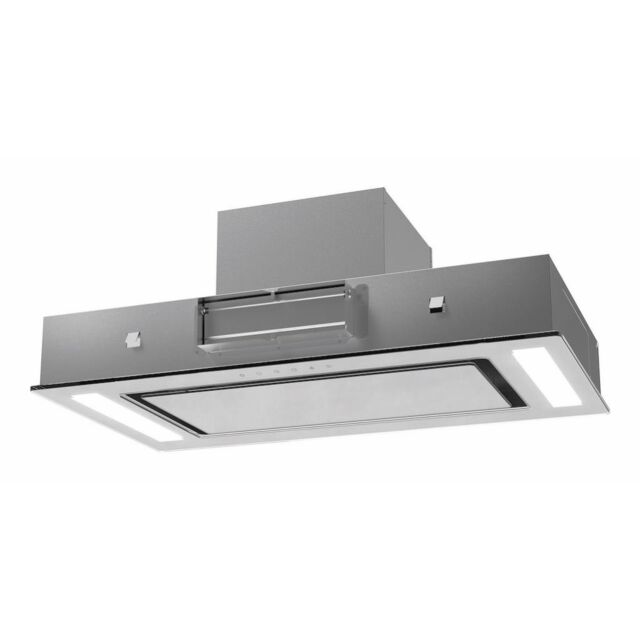 Lifestyle LSHDCE90W 90cm Ceiling White Glass