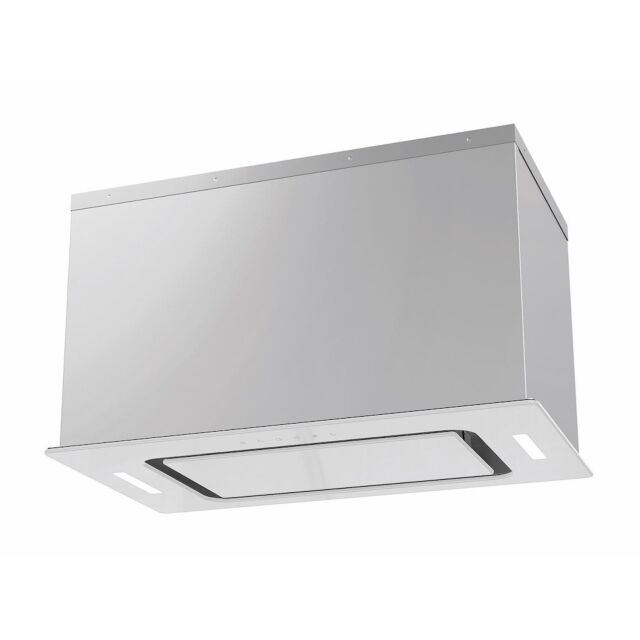 Lifestyle LSHDGCA52W 52cm Canopy Hood White Glass