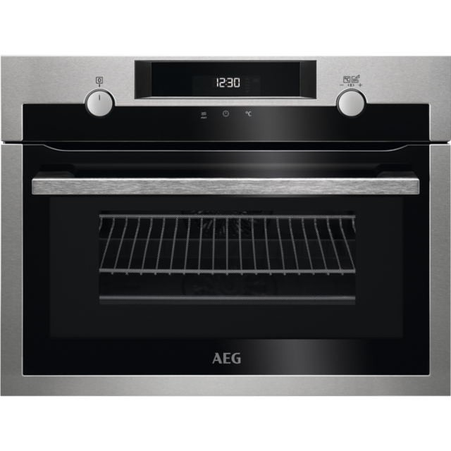 AEG KME565000M CombiQuick Combination Microwave compact oven with retractable rotary controls, Touch