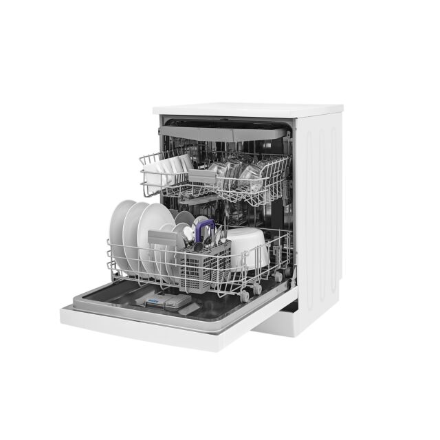 Beko BDFN26520QX 60Cm Freestanding Dishwasher - Stainless Steel