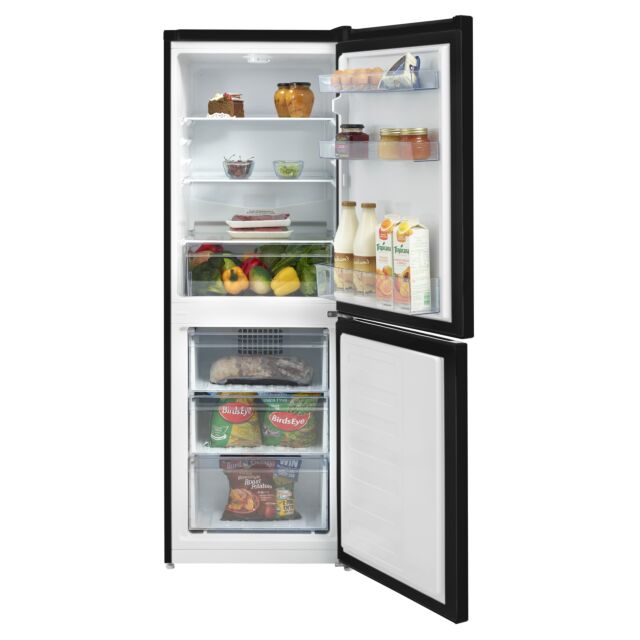 Beko CFG3552B 54Cm X 153Cm Frost Free Fridge Freezer - Black