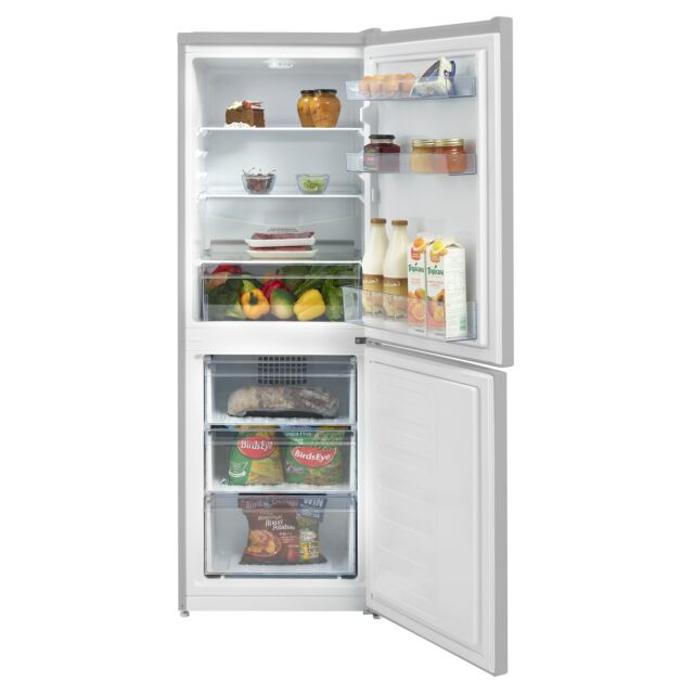 Beko CFG3552S 54Cm X 153Cm Frost Free Fridge Freezer - Silver