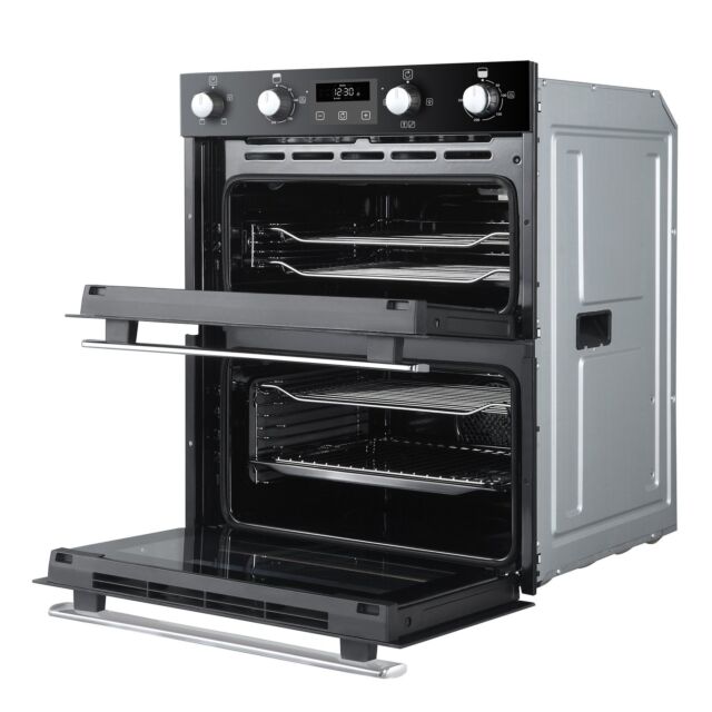 Belling BI702FPCT Blk / 444444784 Built-Under Electric Double Oven