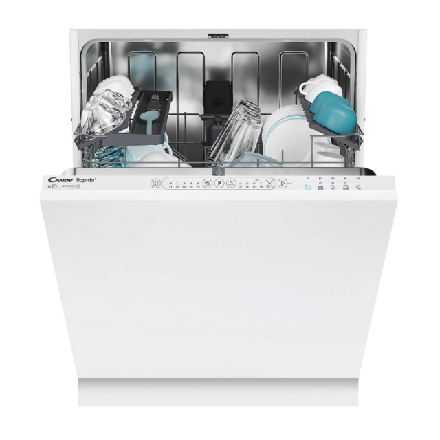 Candy CI3E53E0W1-80 Integrated Full Size Dishwasher - White