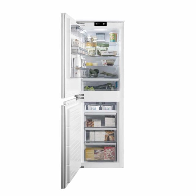 Caple RI5520 50:50 Frost Free Fridge Freezer, Electronic Touch Controls, Premium Door-On-Door Hinges