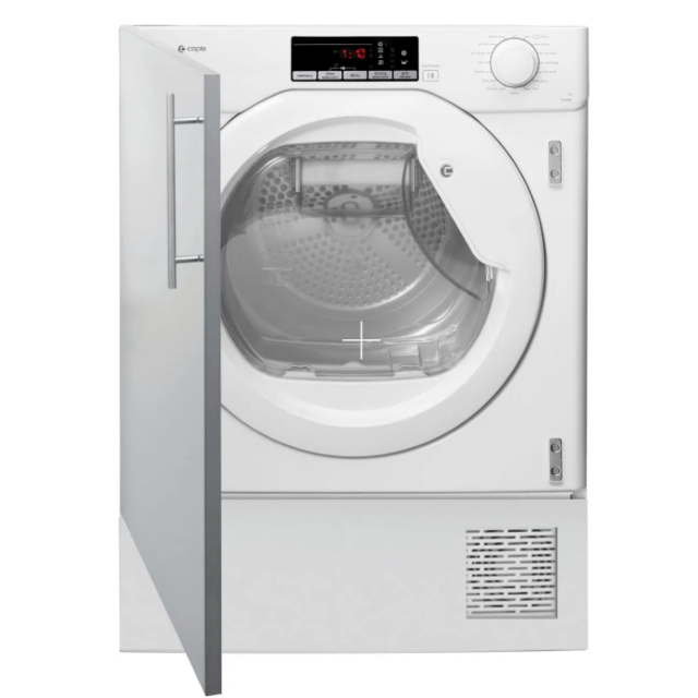Caple TDI4001 fully integrated heat pump tumble dryer 15 programmes (inc. 24hrs Delay timer) 7kg ene