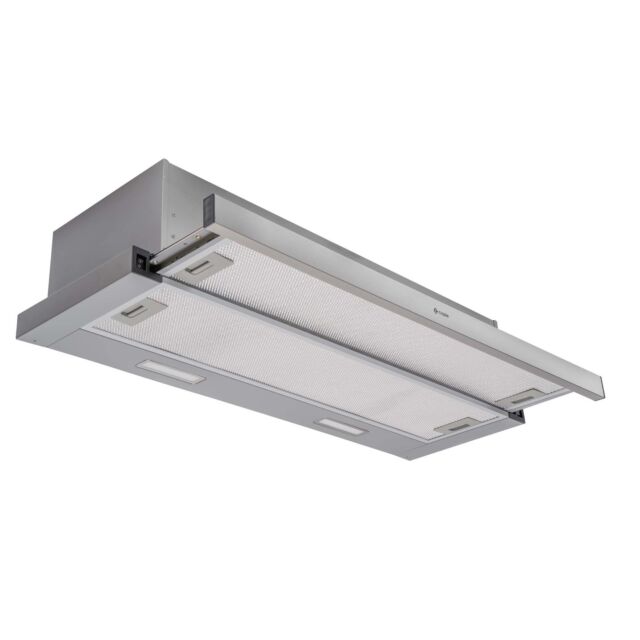 Caple TSCH901 telescopic, stainless steel / grey, dual switch controls, 291m3/h, W 900mm, C energy, 