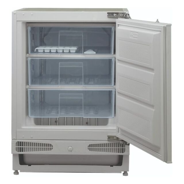 Cata FZBU60E 60cm Under Counter Freezer • Static • E Rated • White • 96 Litre • Mechanical Control •