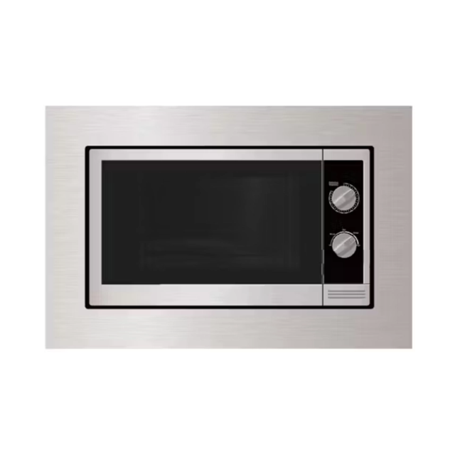 Cata UBMICRO20SS Solo Microwave -Built in depth 300mm- 20 Litre Capacity - Mechanical Timer - 5 Powe