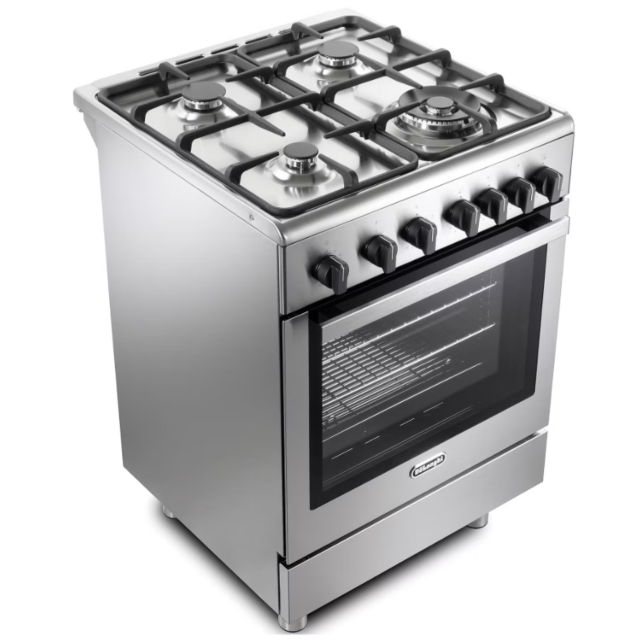 Delonghi DSC626G-1 Modern 60Cm Gas Cooker In Stainless Steel