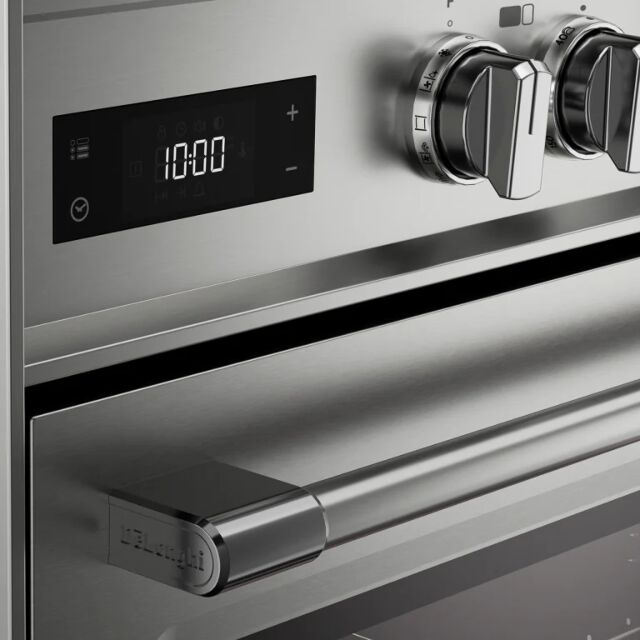 Delonghi PRO 965T MXX 90cm Twin Cavity Dual Fuel Range Cooker – Stainless Steel