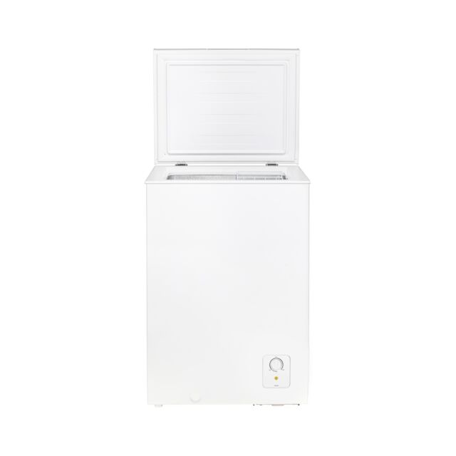 Fridgemaster MCF96 96Ltr 4 star chest freezer with winter guard tech. white