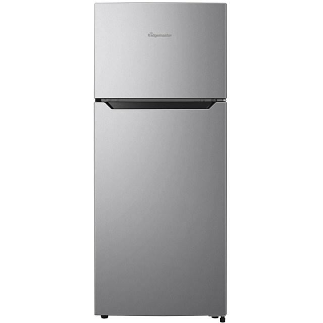 Fridgemaster MTM48120ES 48cm x 118cm top mount static fridge freezer silver