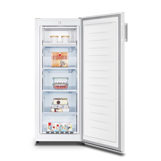 Fridgemaster MTZ55153 55cm x 144cm single door freezer white