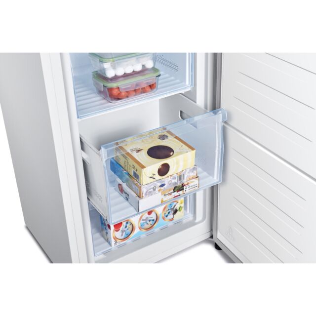 Fridgemaster MTZ55153 55cm x 144cm single door freezer white