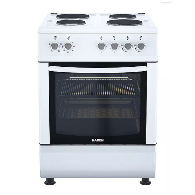 Haden HE61SW 60cm solid plate single cavity electric cooker