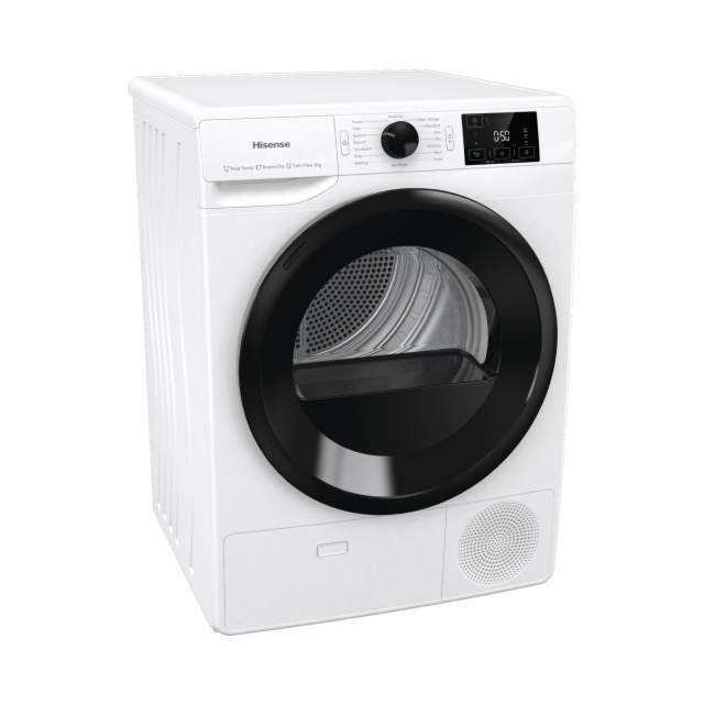 Hisense DHGC903 White 9Kg Condenser Heat Pump Dryer A++