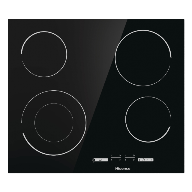 Hisense E6432C 60cm touch control electric ceramic hob black