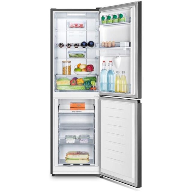 Hisense RB327N4WB1 55cm x 185cm 50:50 split frost free fridge freezer black