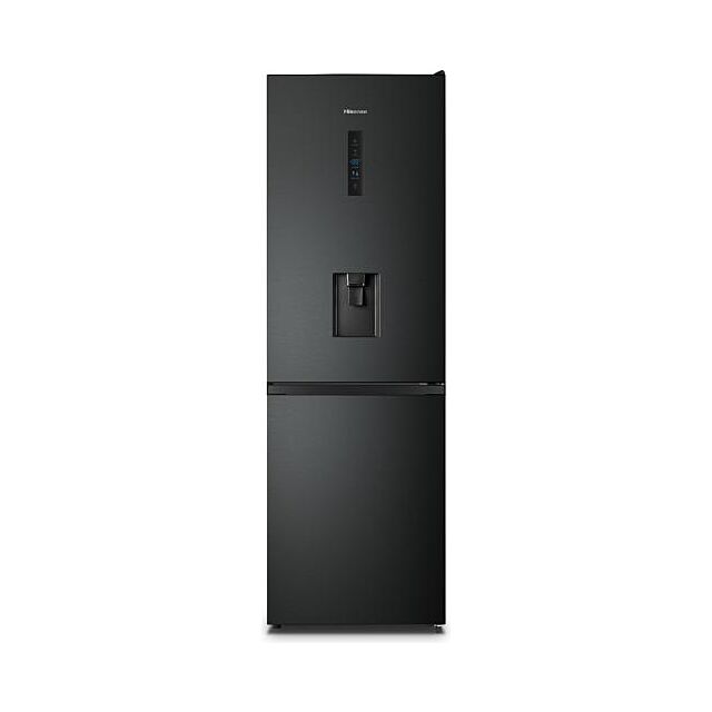 Hisense RB395N4WFE 60/40 Split Freestanding Frost Free Fridge Freezer - Black - E Rated